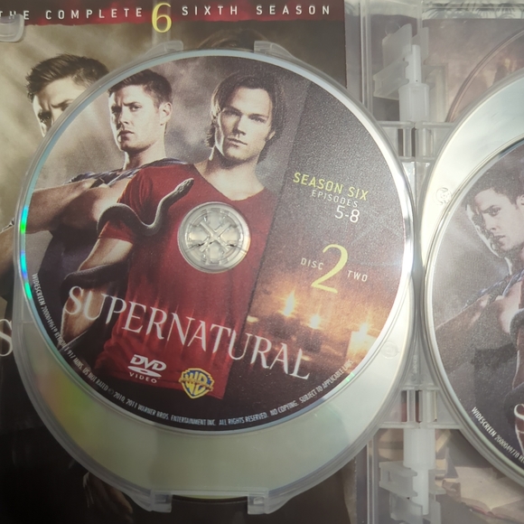 Supernatural Season 6 DVD Box Set VGC - Picture 7 of 11